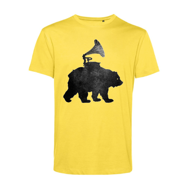 Polera Unisex Orgánica Bearmachine - SH#0010