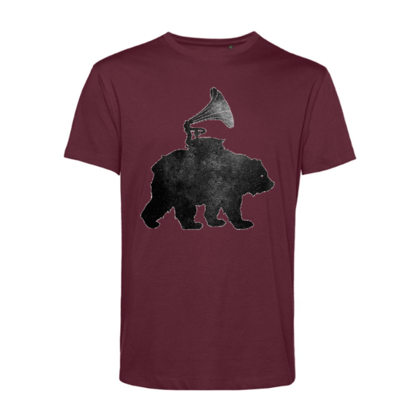 Polera Unisex Orgánica Bearmachine - SH#0010