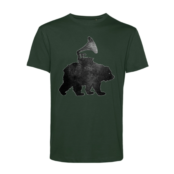Polera Unisex Orgánica Bearmachine - SH#0010
