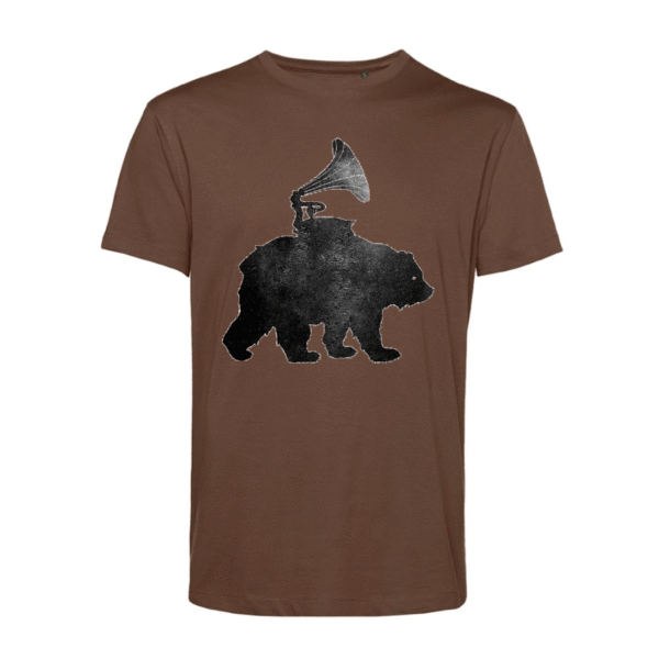 Polera Unisex Orgánica Bearmachine - SH#0010