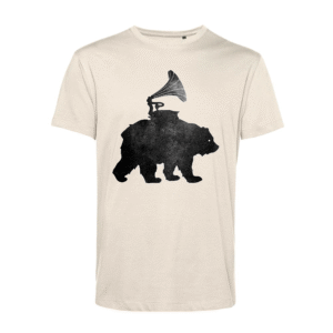 Polera Unisex Orgánica Bearmachine - SH#0010