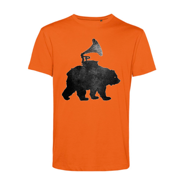 Polera Unisex Orgánica Bearmachine - SH#0010