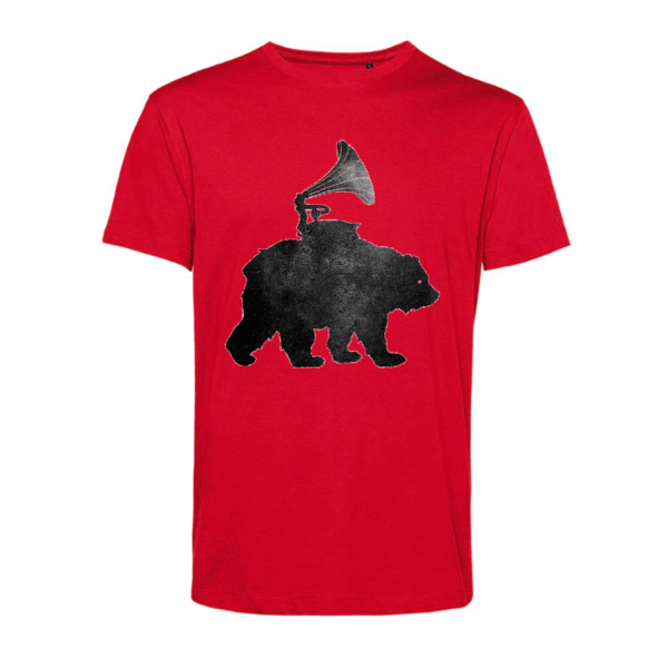 Polera Unisex Orgánica Bearmachine - SH#0010