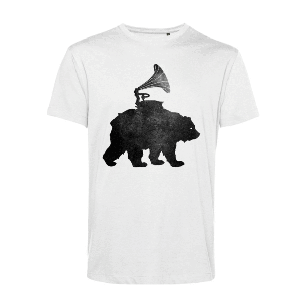 Polera Unisex Orgánica Bearmachine - SH#0010