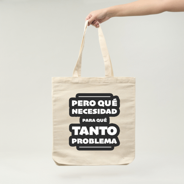Bolsa de Algodón pesada (227 gr/m2) Juan Gabriel SH#0033