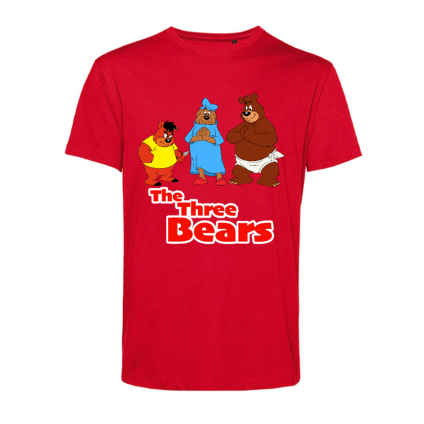 Polera Unisex Orgánica The Three Bears – SH#0053