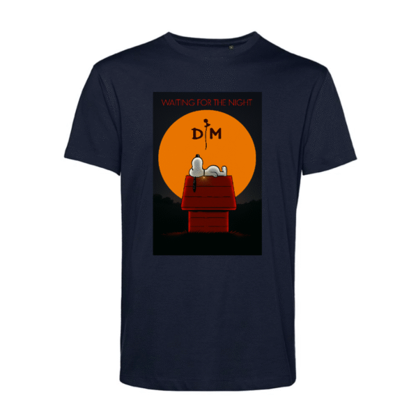 Polera Unisex Orgánica Depeche Snoopy - SH#0065