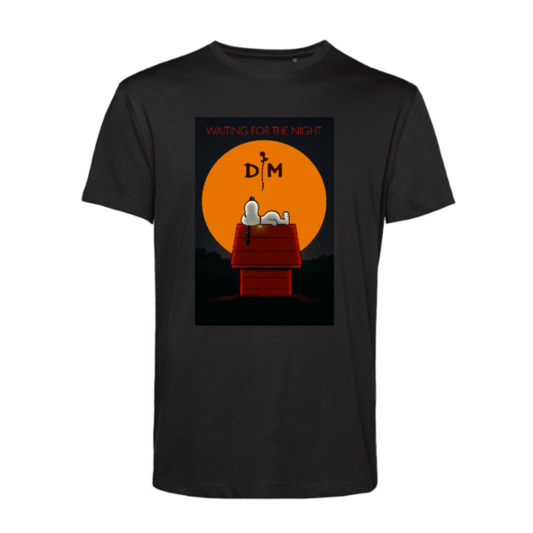 Polera Unisex Orgánica Depeche Snoopy - SH#0065