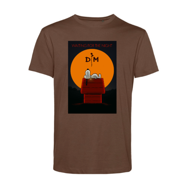 Polera Unisex Orgánica Depeche Snoopy - SH#0065