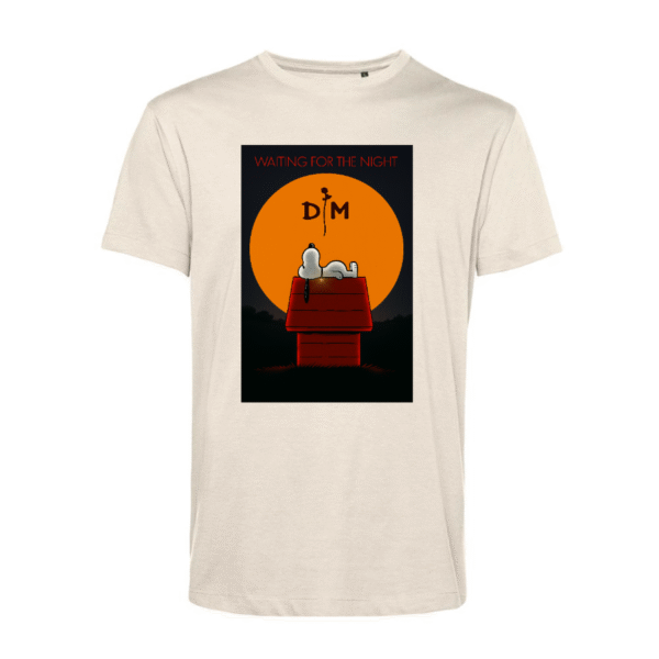 Polera Unisex Orgánica Depeche Snoopy - SH#0065