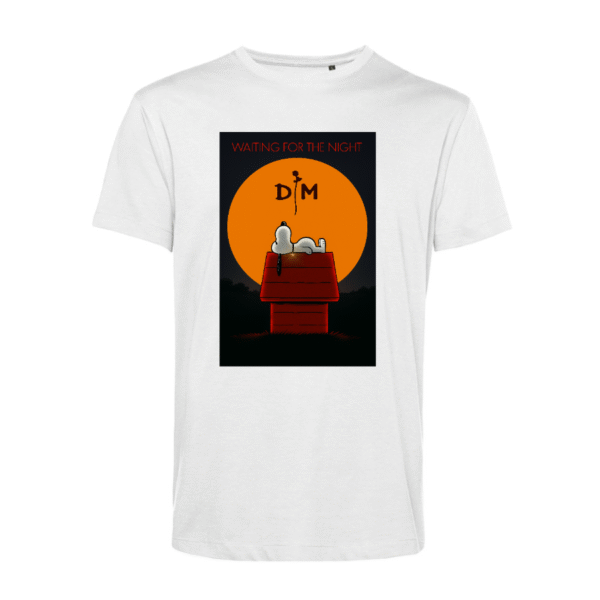 Polera Unisex Orgánica Depeche Snoopy - SH#0065