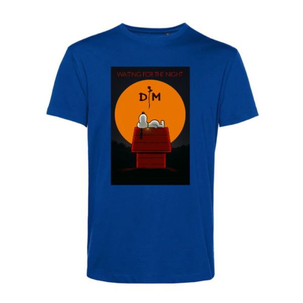 Polera Unisex Orgánica Depeche Snoopy - SH#0065