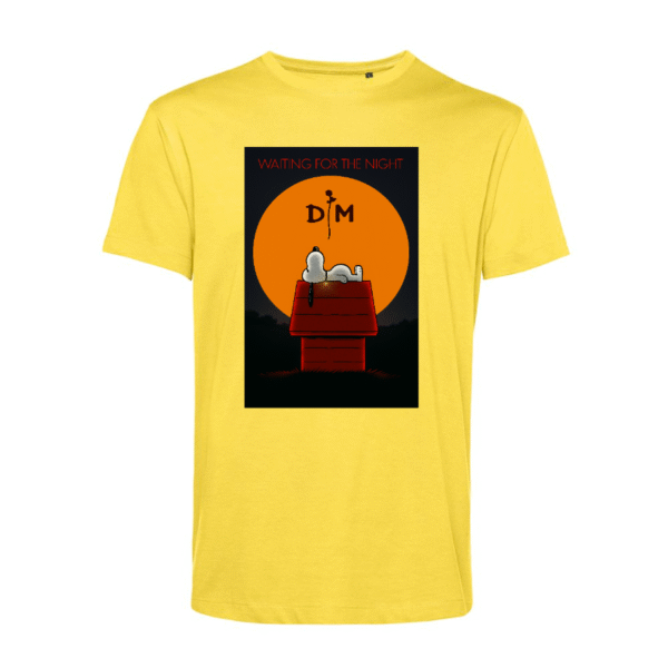 Polera Unisex Orgánica Depeche Snoopy - SH#0065