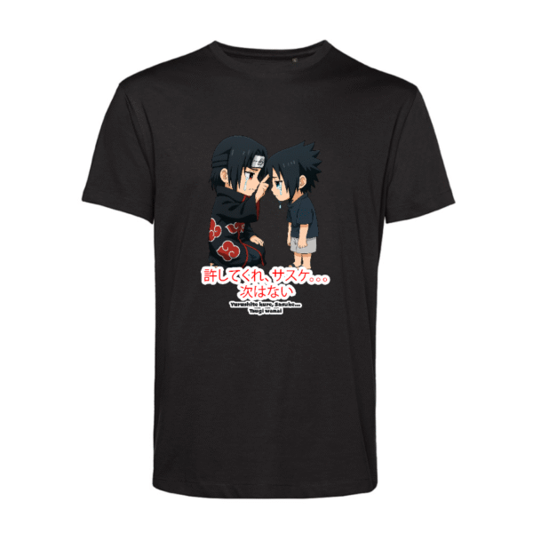 Polera Unisex Orgánica Hermanos Uchiha - SH#0066