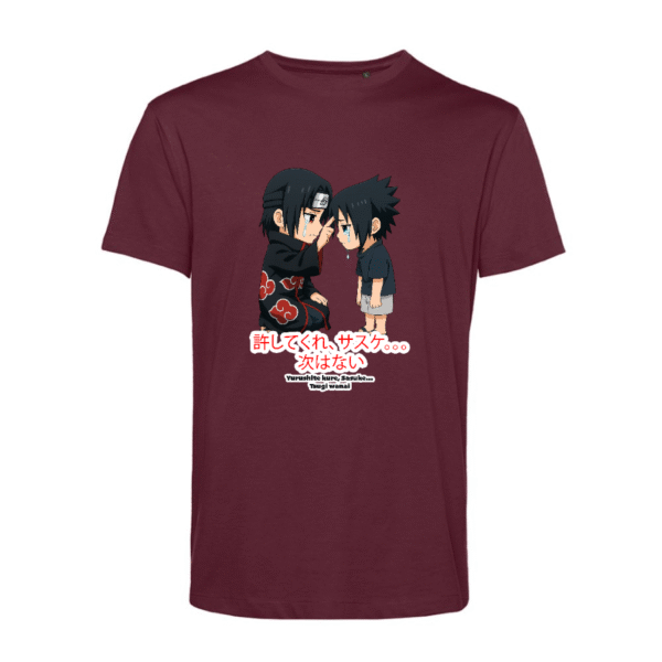 Polera Unisex Orgánica Hermanos Uchiha - SH#0066