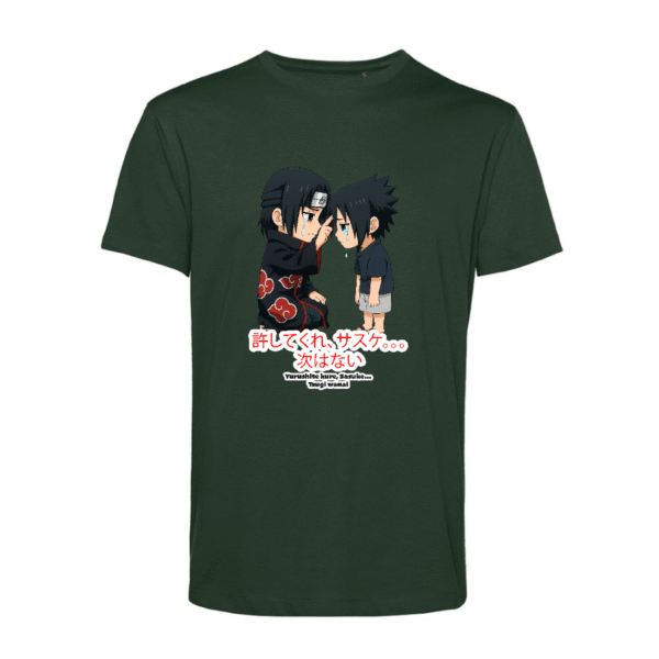 Polera Unisex Orgánica Hermanos Uchiha - SH#0066