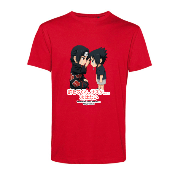 Polera Unisex Orgánica Hermanos Uchiha - SH#0066