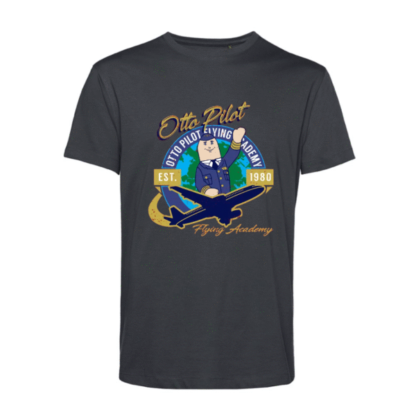 Polera Unisex Orgánica Otto Pilot – SH#0072