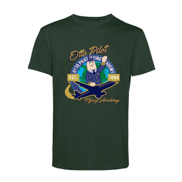 Polera Unisex Orgánica Otto Pilot – SH#0072