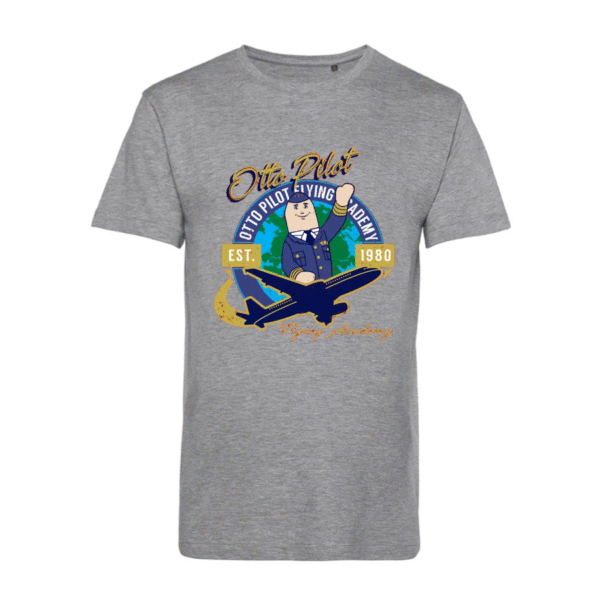 Polera Unisex Orgánica Otto Pilot – SH#0072