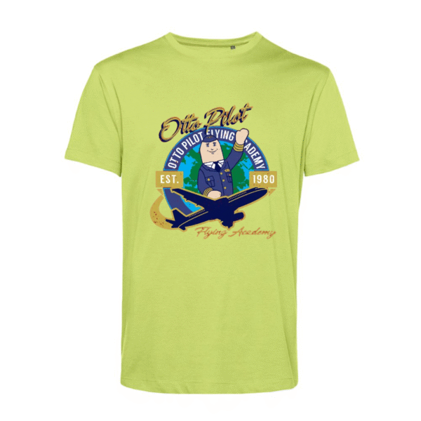 Polera Unisex Orgánica Otto Pilot – SH#0072