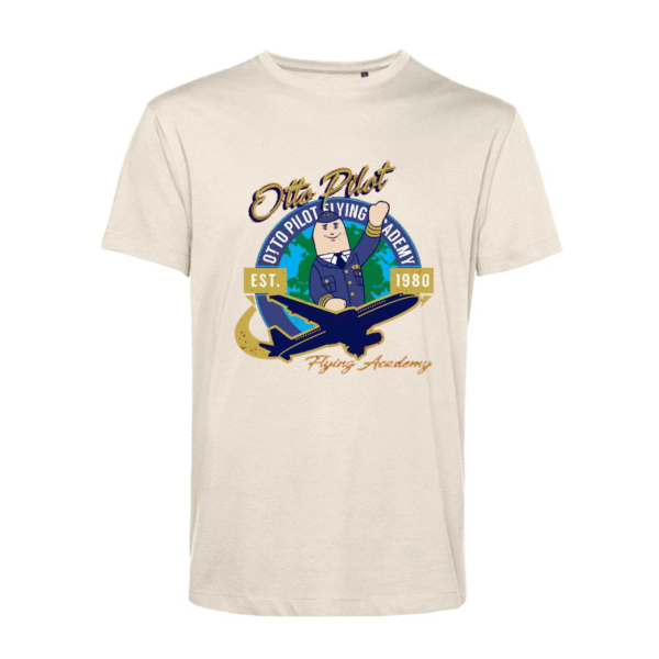 Polera Unisex Orgánica Otto Pilot – SH#0072