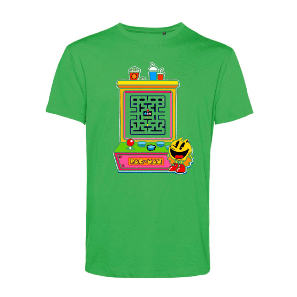 Polera Unisex Orgánica Pacman - SH#0077