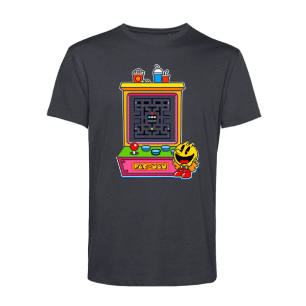 Polera Unisex Orgánica Pacman - SH#0077