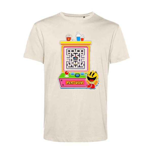 Polera Unisex Orgánica Pacman - SH#0077