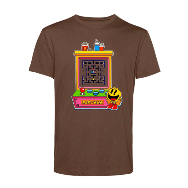 Polera Unisex Orgánica Pacman - SH#0077