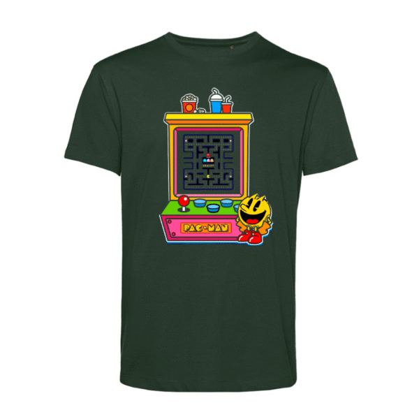 Polera Unisex Orgánica Pacman - SH#0077
