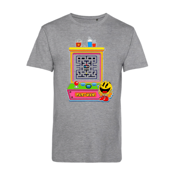 Polera Unisex Orgánica Pacman - SH#0077