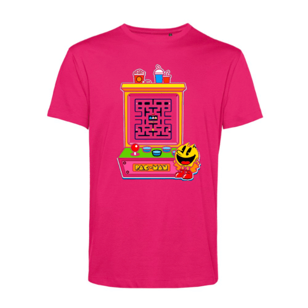 Polera Unisex Orgánica Pacman - SH#0077