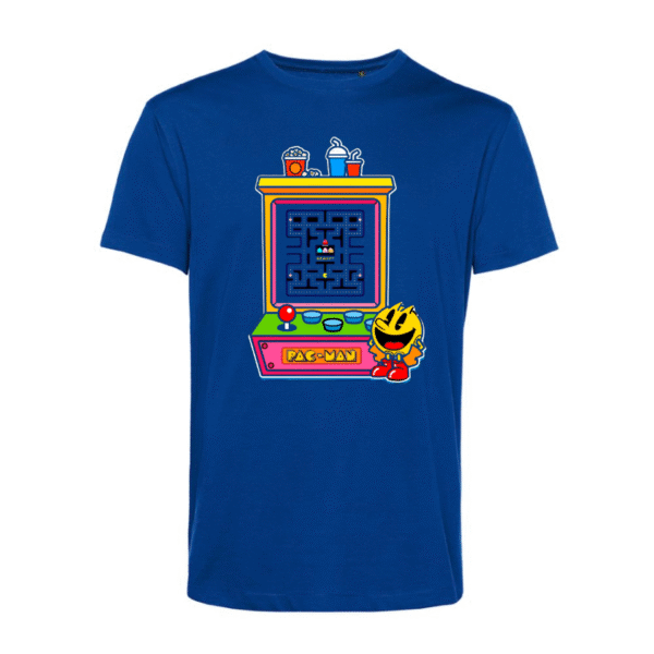 Polera Unisex Orgánica Pacman - SH#0077