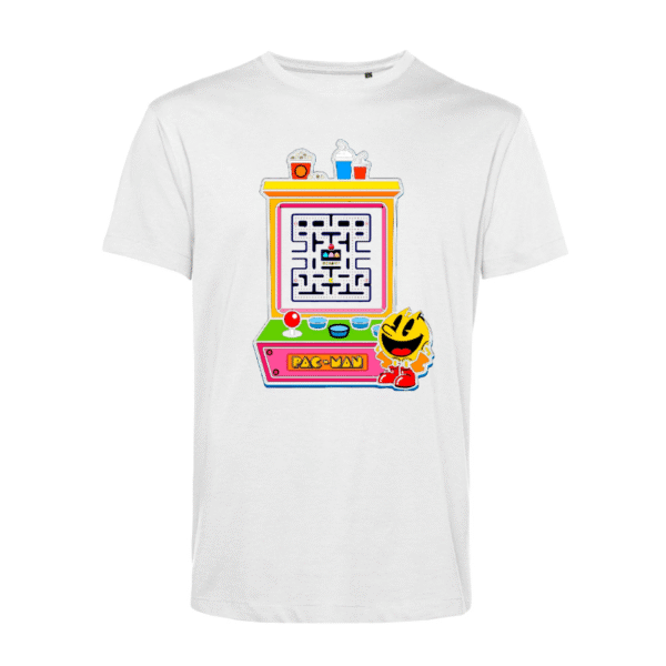 Polera Unisex Orgánica Pacman - SH#0077