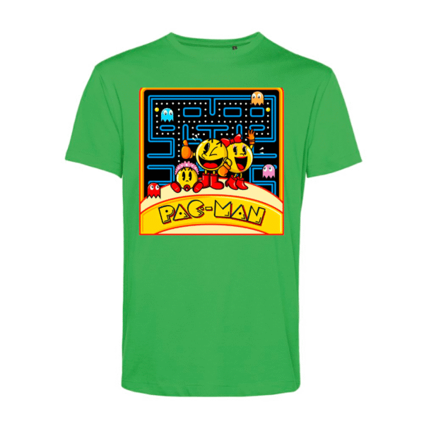 Polera Unisex Orgánica Pacman - SH#0079
