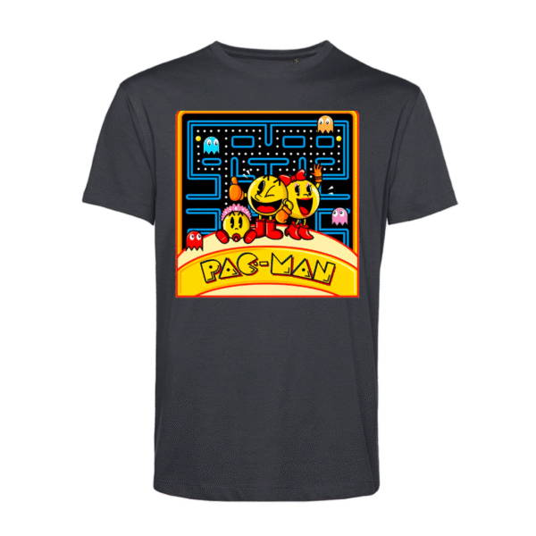 Polera Unisex Orgánica Pacman - SH#0079