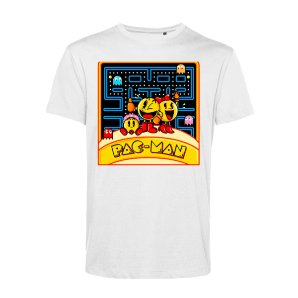 Polera Unisex Orgánica Pacman - SH#0079