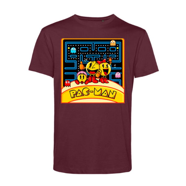 Polera Unisex Orgánica Pacman - SH#0079