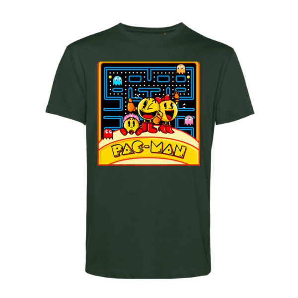 Polera Unisex Orgánica Pacman - SH#0079