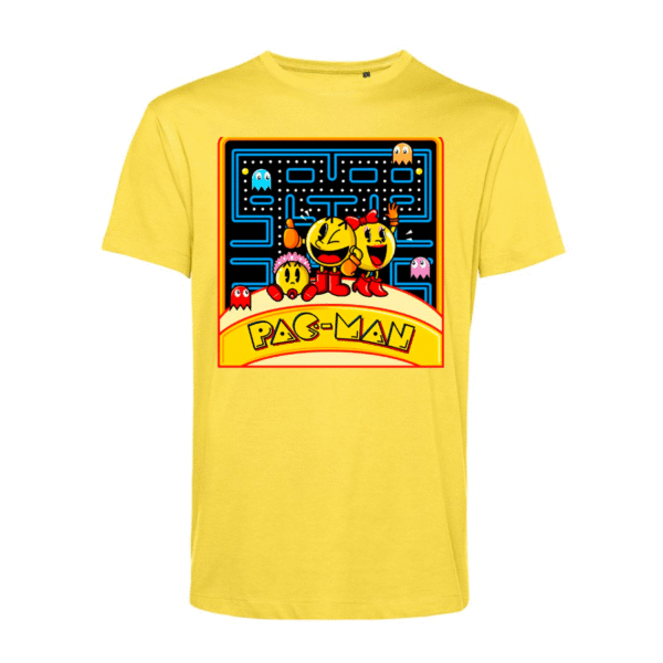 Polera Unisex Orgánica Pacman - SH#0079