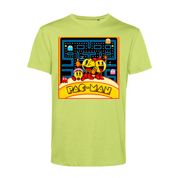 Polera Unisex Orgánica Pacman - SH#0079