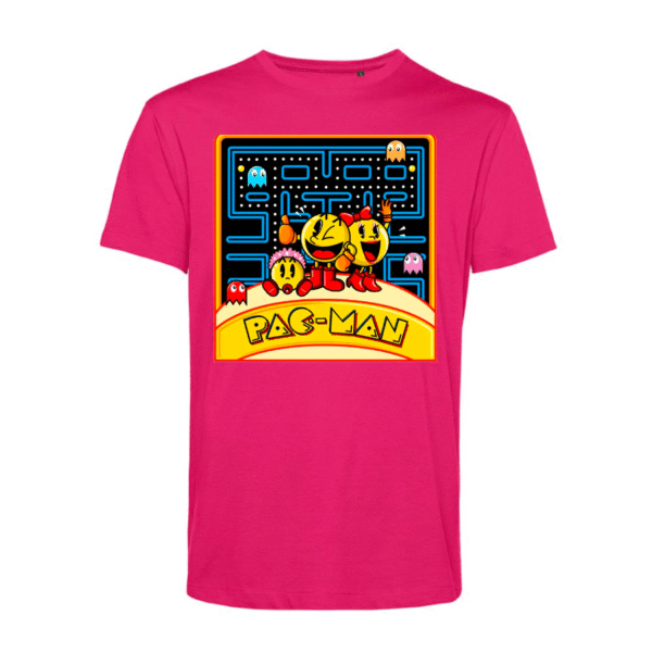 Polera Unisex Orgánica Pacman - SH#0079