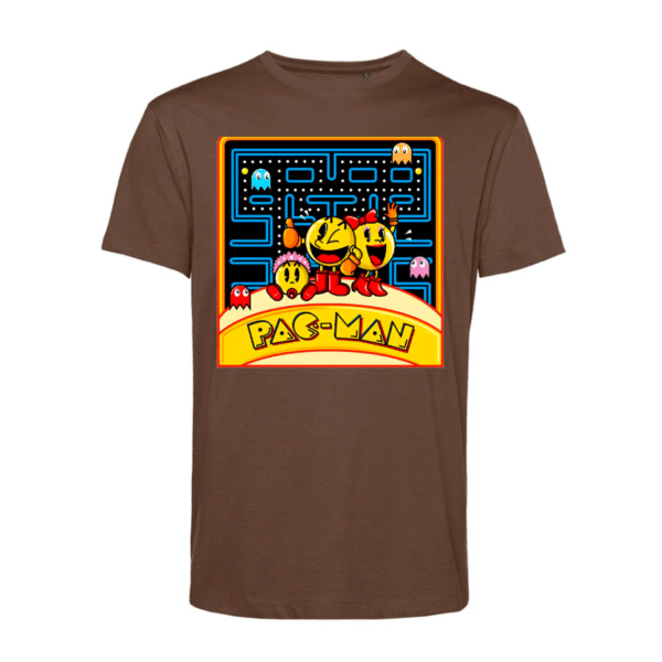 Polera Unisex Orgánica Pacman - SH#0079