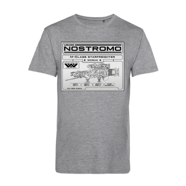 Polera Unisex Inspire Alien Nostromo #SH0133