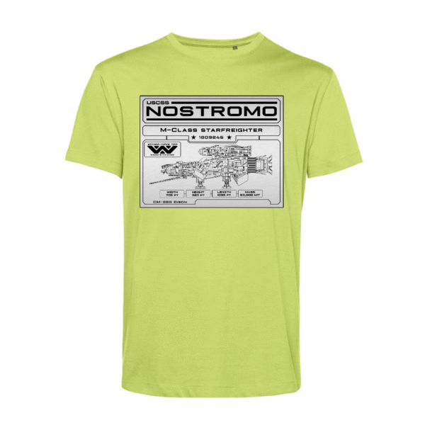 Polera Unisex Inspire Alien Nostromo #SH0133