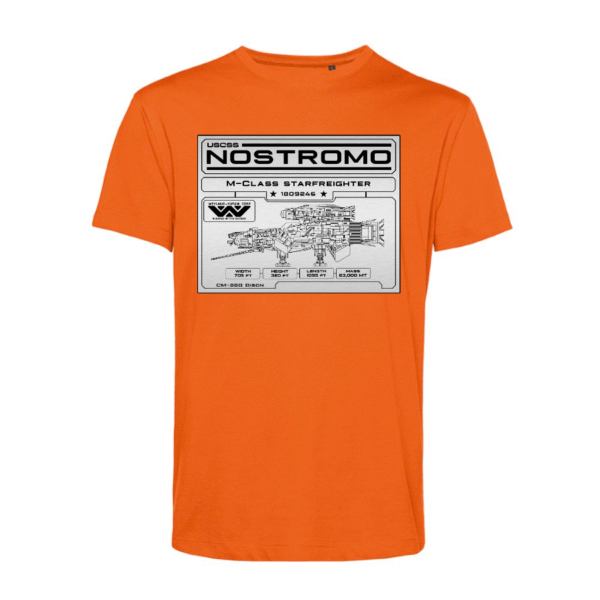 Polera Unisex Inspire Alien Nostromo #SH0133
