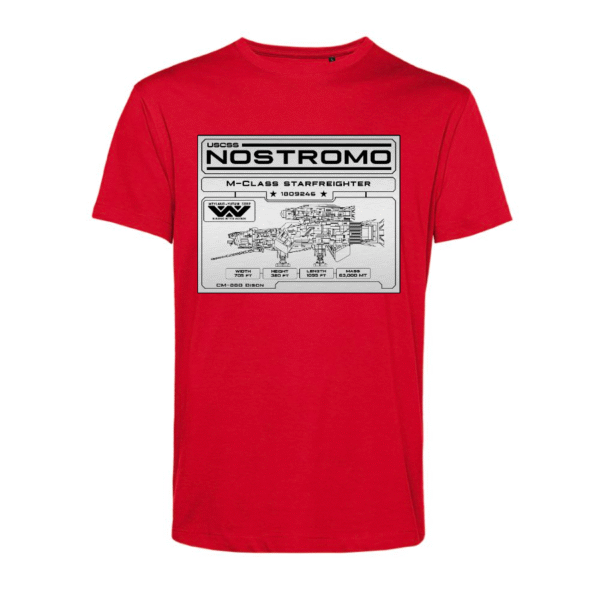 Polera Unisex Inspire Alien Nostromo #SH0133
