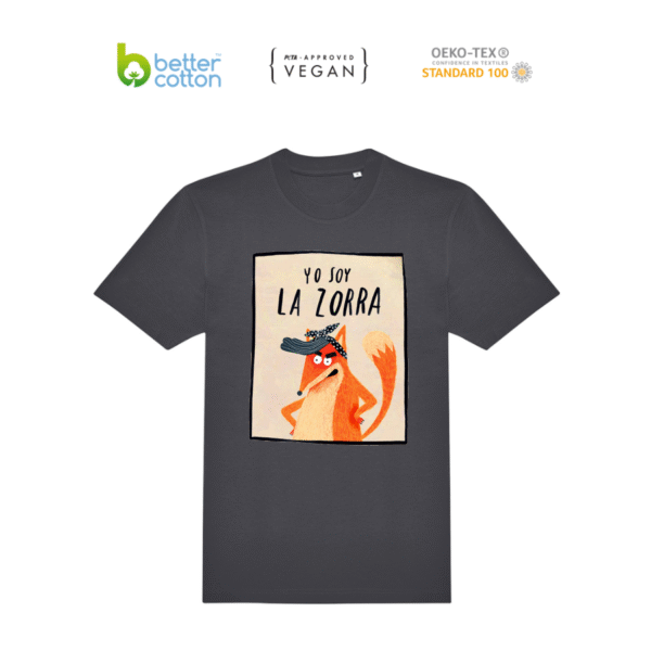 Polera Unisex Cotton La Zorra – #SH0186