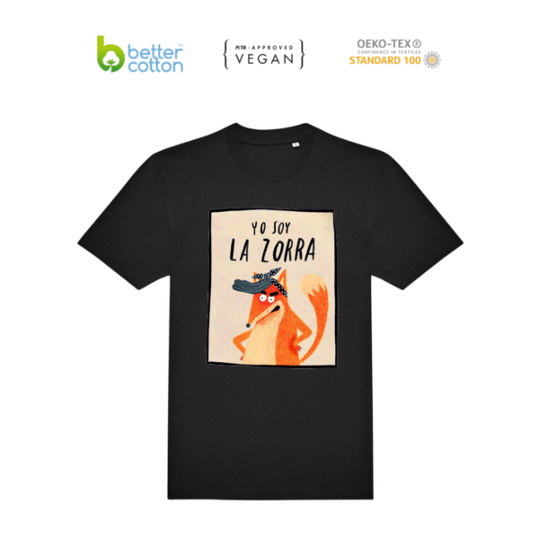 Polera Unisex Cotton La Zorra – #SH0186